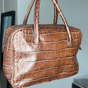 Brown Croc bag